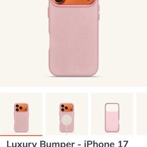 Elegant Pink iPhone 17 Case